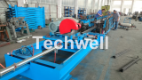 Galvanized Steel Cold Roll Forming Machine With High Speed 